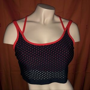 Nike Mesh Top Workout Bra Top